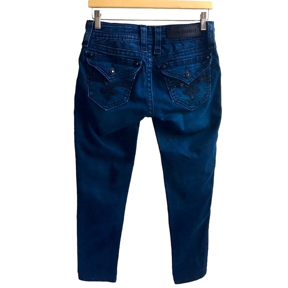 Rock Revival Evelyn Flap Pockets Skinny Jeans Size 27 - Picture 16 of 17